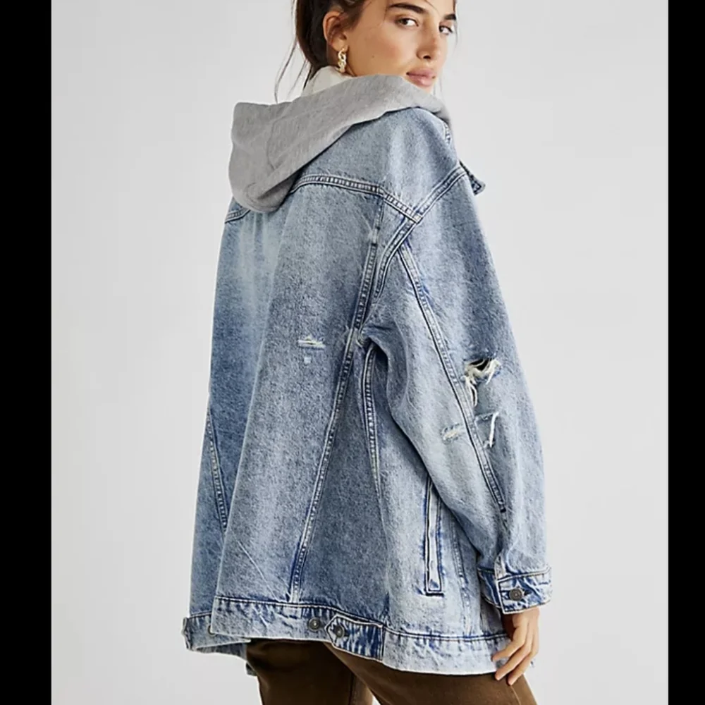 We The Free Flawless Hooded Denim Jacket - Picture 5 of 12